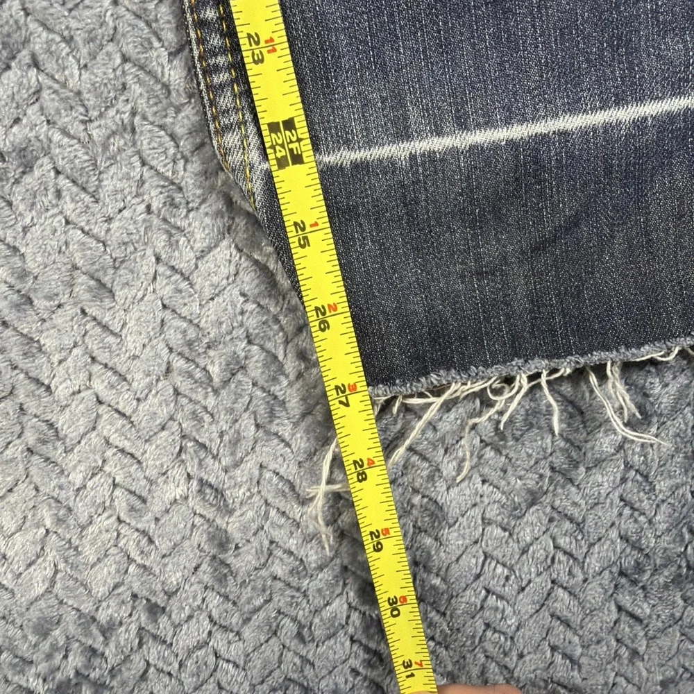 Vintage Levis 512 Slim Taper‎ Stretch Mens Jeans 33X34 Dark Blue